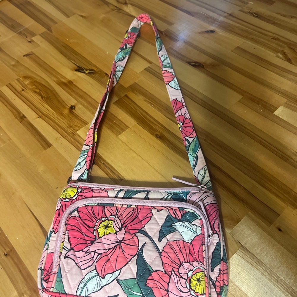 Floral Pink Shoulder Bag
